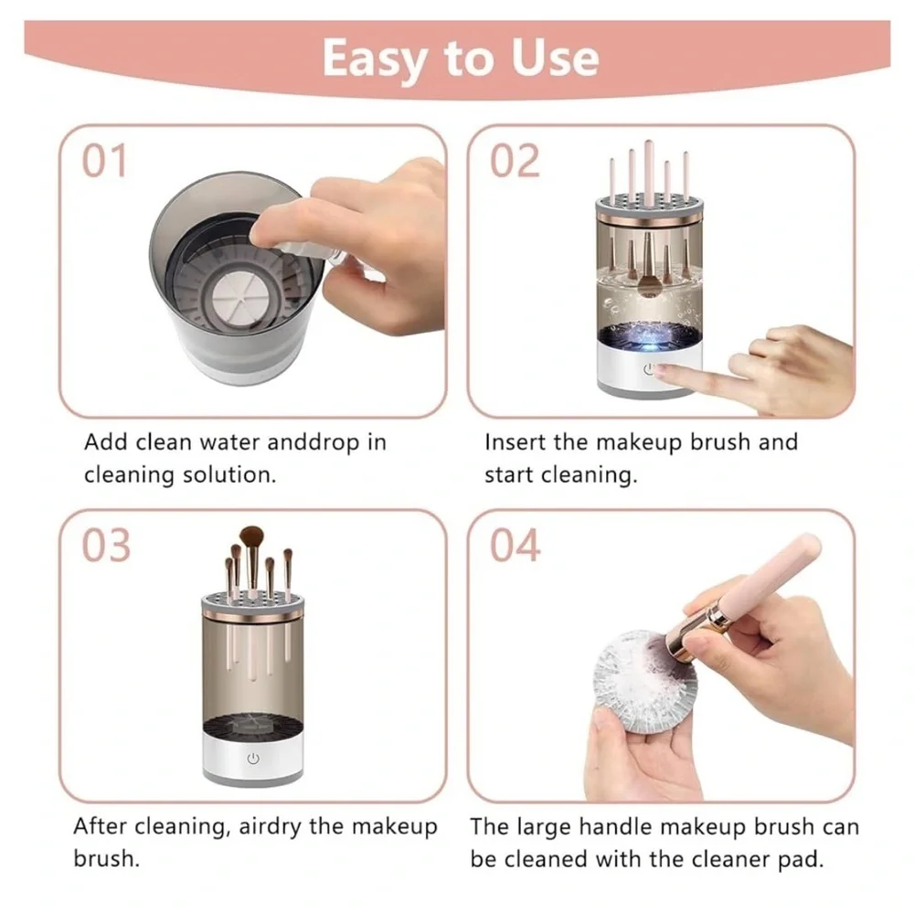 NEW IN BOX  Brushly Pro Cosmetic Brush Cleaner